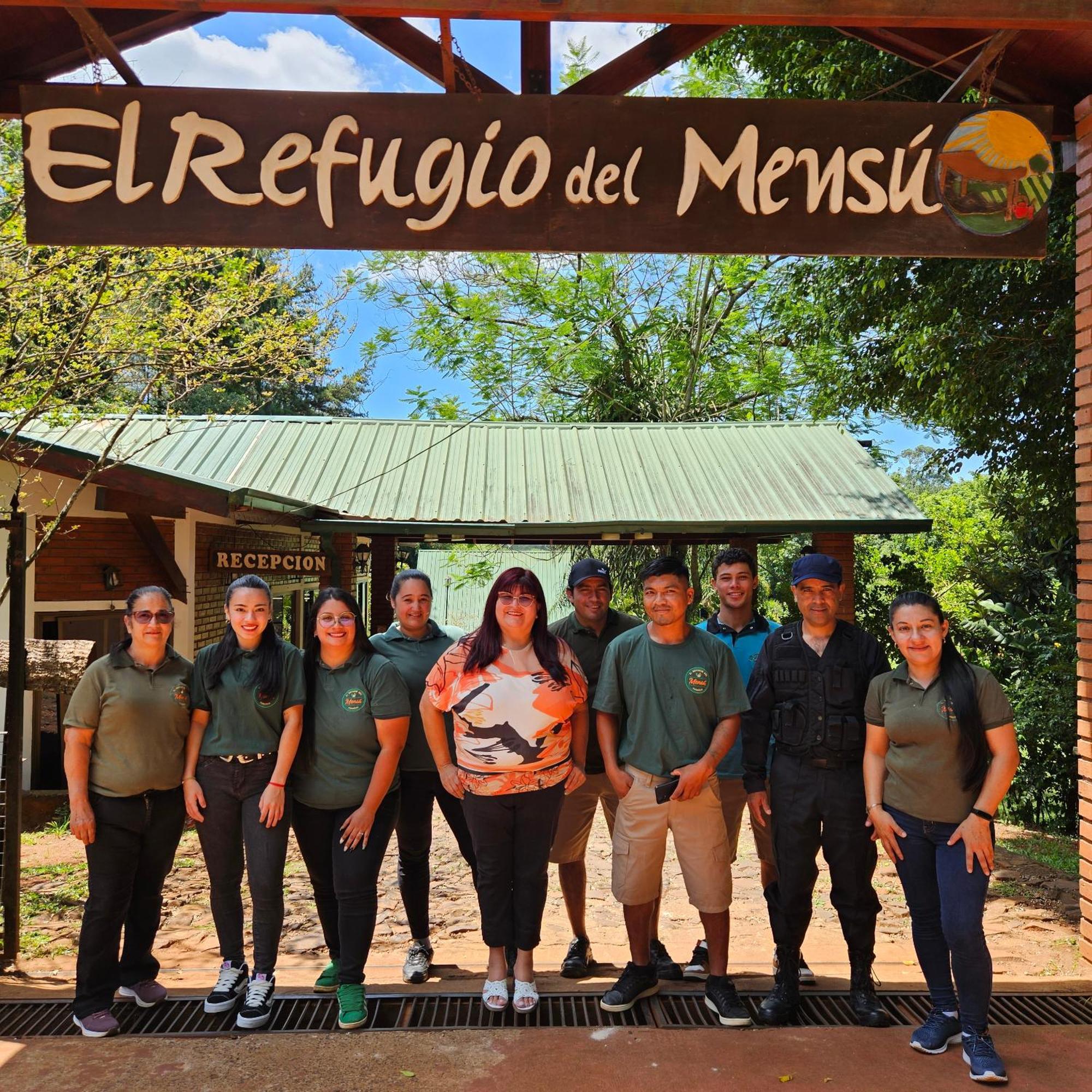 Cabanas El Refugio Del Mensu Puerto Iguazú Eksteriør bilde